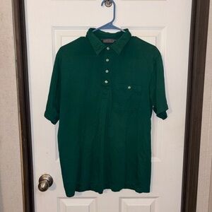 David Taylor Men's Polo Shirt in Deep Green